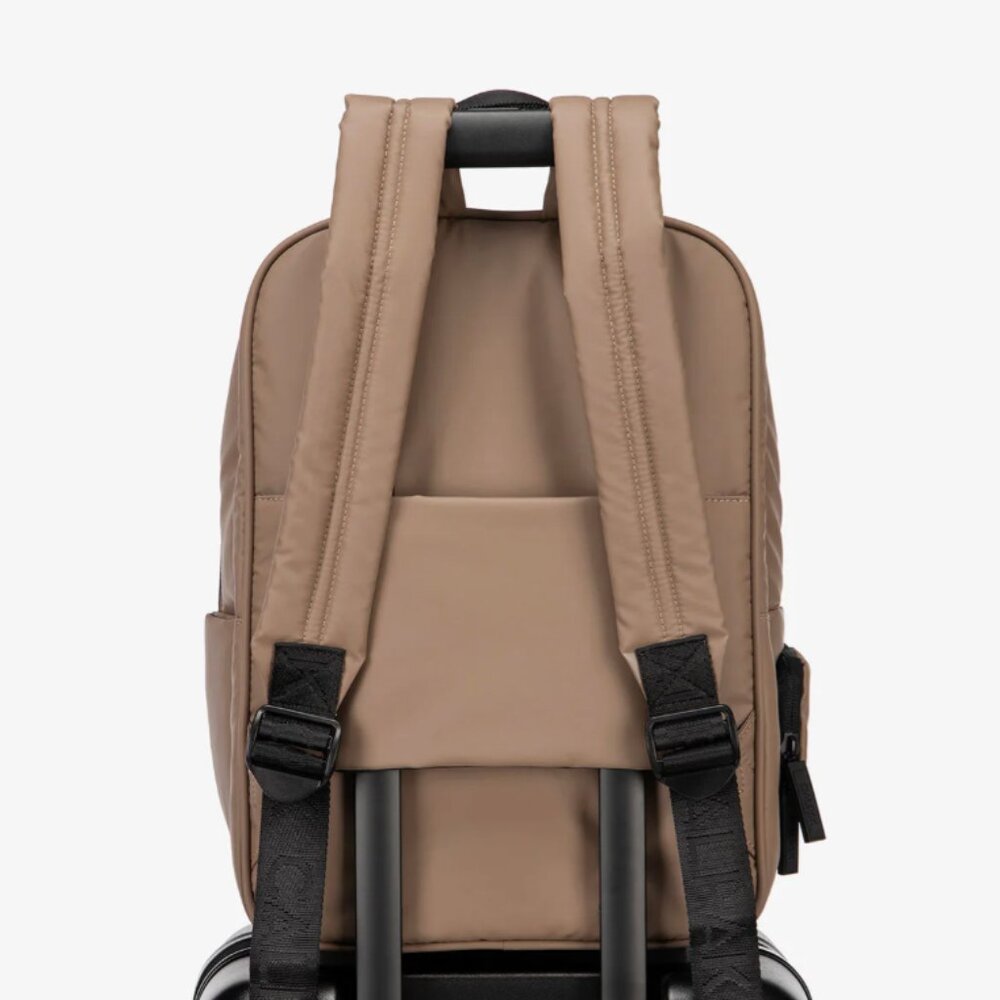 Calpak Luka 15 inch Laptop Backpack - Chocolate - Picture 3 of 10